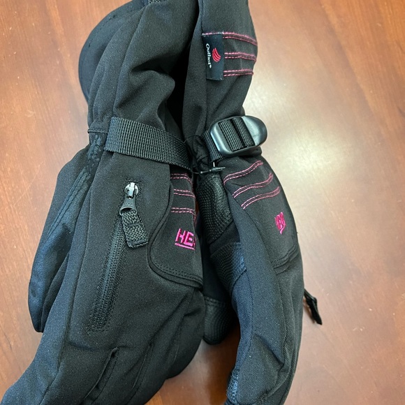 Head Ski Snow Winter Gloves Women’s Black Large winter mittens hike, ski, snow - Picture 14 of 14